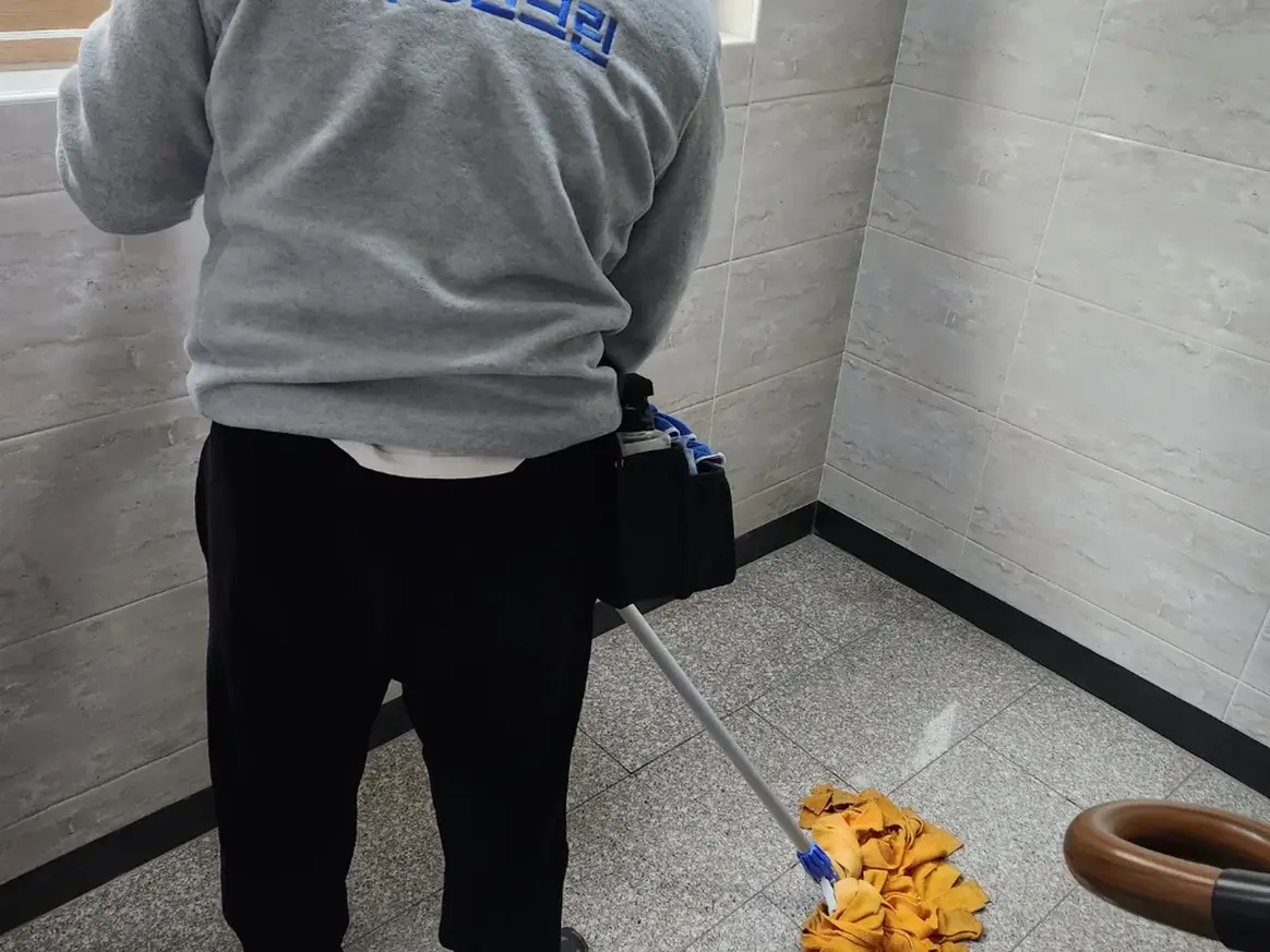 화성시 효행구 기안동 가정 복도·대기 동선 야간 위생청소 사례 - 행진크린